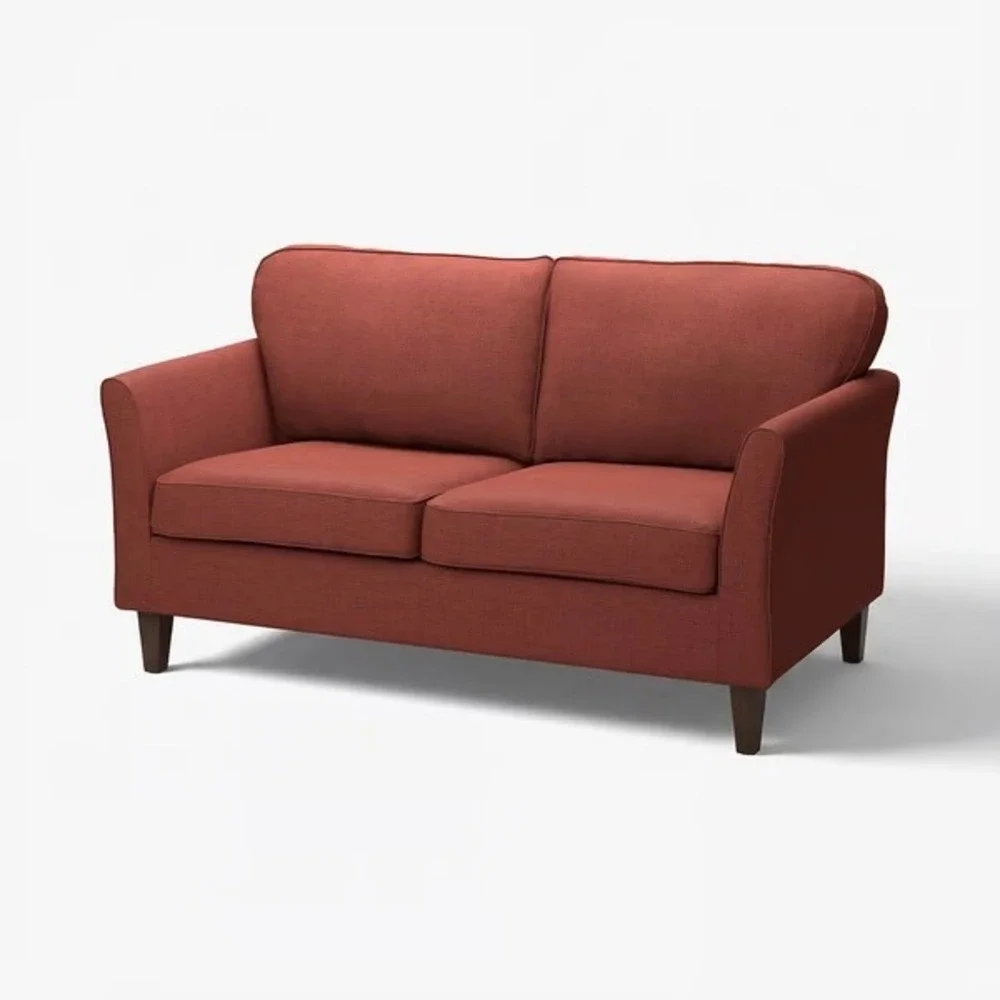 IKEA EKHOLMA Cover for loveseat, Kilanda brown-red 305.721.68 NEW